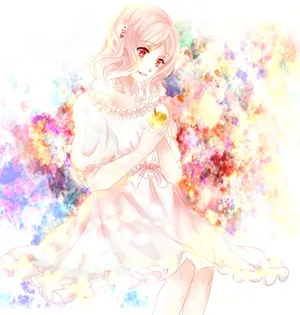 Pastel_ Dream_ Yui_ Komori Wallpaper