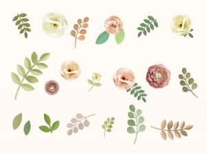 Pastel_ Floral_ Collection_ Vintage_ Aesthetic.jpg Wallpaper