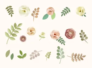 Pastel_ Floral_ Collection_ Vintage_ Aesthetic.jpg Wallpaper