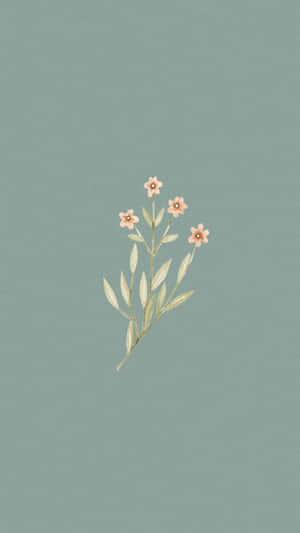 Pastel Floral Simplicity.jpg Wallpaper