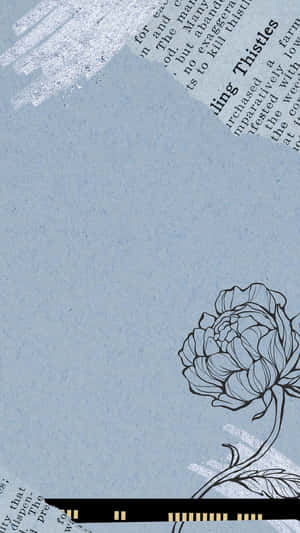 Pastel Floral Vintage Backdrop Wallpaper