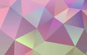 Pastel Geometric Polygon Background Wallpaper