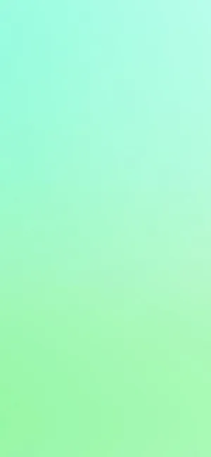 Pastel Green Aesthetic Gradient Wallpaper