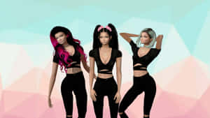 Pastel Imvu Girls Wallpaper