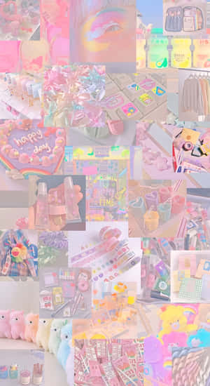 Pastel Indie Aesthetic Vibes Wallpaper