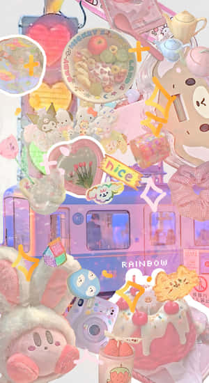 Pastel Indie Dreamscape Wallpaper