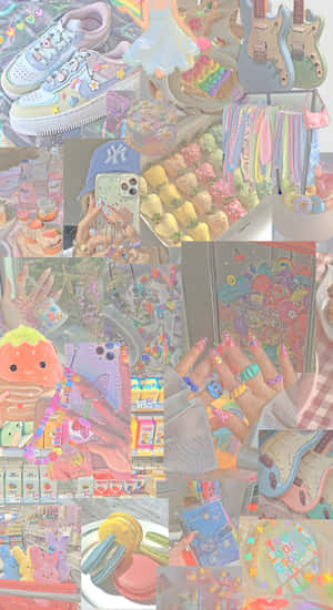 Pastel Indie Vibes Wallpaper