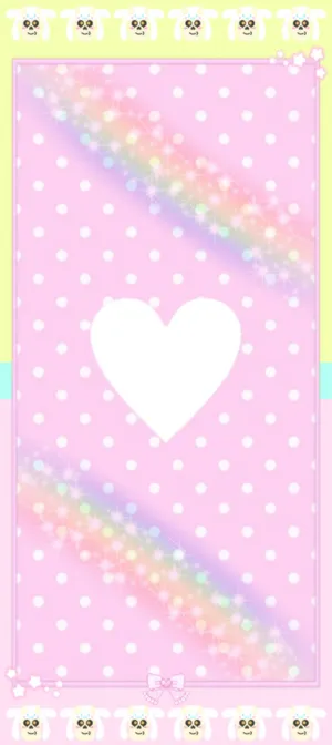 Pastel_ Kawaii_ Background_with_ Heart Wallpaper