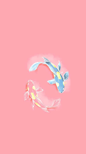 Pastel_ Koi_ Fish_ Artwork Wallpaper