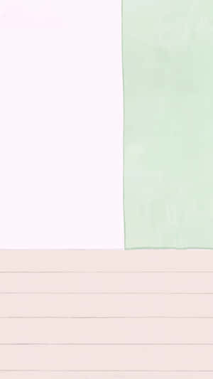 Pastel Minimalist Walland Floor Design Wallpaper