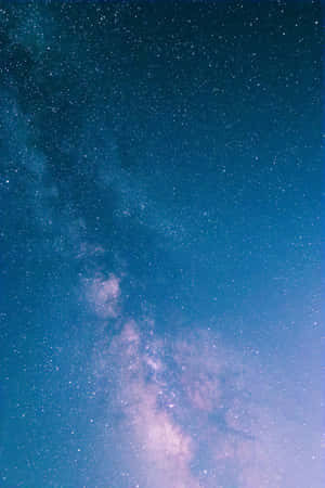 Pastel Night Sky Stars Wallpaper