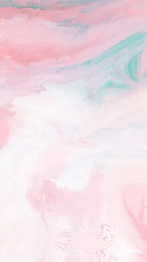 Pastel Phone Random Paint Art Wallpaper