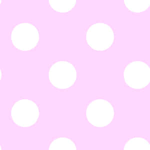 Pastel Pink And White Polka Dot Wallpaper