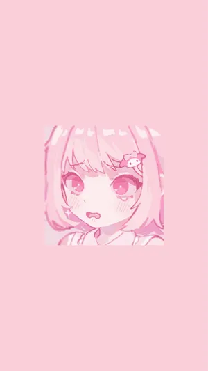 Pastel Pink Anime Aesthetic Wallpaper Wallpaper