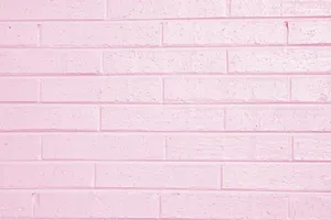 Pastel Pink Brick Wall Texture Wallpaper