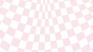 Pastel Pink Checkered Pattern Wallpaper