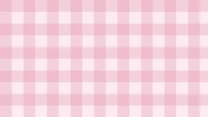 Pastel Pink Gingham Pattern Wallpaper