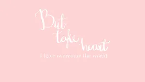 Pastel Pink Girly Christian Wallpaper