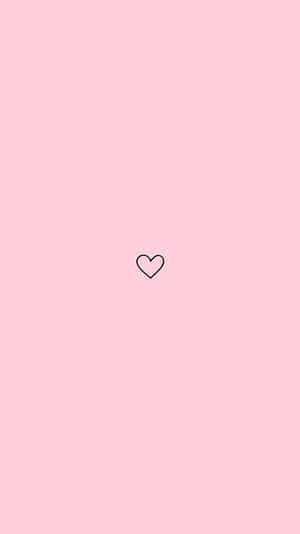 Pastel Pink Heart Pfp Wallpaper