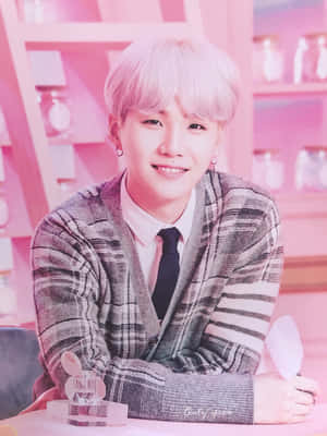 Pastel Pink Suga Aesthetic Wallpaper