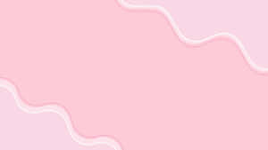 Pastel Pink Wavy Abstract Background Wallpaper