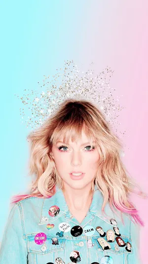 Pastel Pop Taylor Swift Wallpaper