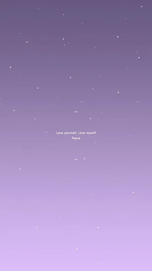 Pastel Purple Aesthetic Starry Sky Wallpaper