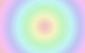 Pastel Rainbow Concentric Circles Background Wallpaper