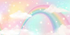 Pastel_ Rainbow_ Dreamscape Wallpaper