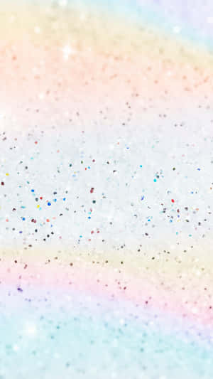 Pastel_ Rainbow_ Glitter_ Background Wallpaper