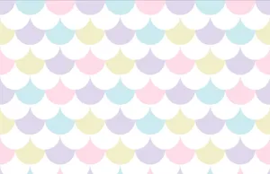 Pastel Scale Pattern Background Wallpaper