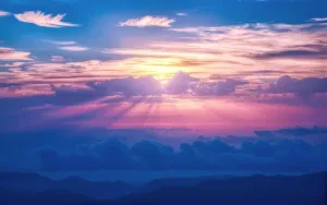 Pastel Sky Background Wallpaper