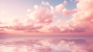 Pastel Sky Reflections Wallpaper