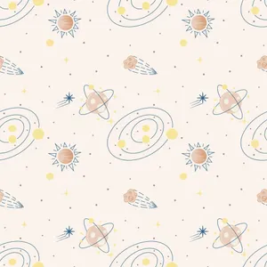 Pastel_ Space_ Pattern_ Background Wallpaper