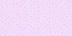 Pastel Sprinkles Pattern Background Wallpaper