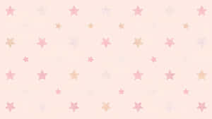 Pastel Star Pattern Background Wallpaper