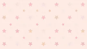 Pastel Star Pattern Background Wallpaper