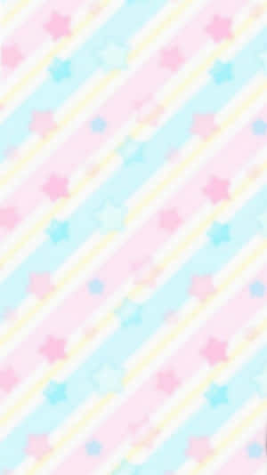 Pastel Star Pattern Background Wallpaper