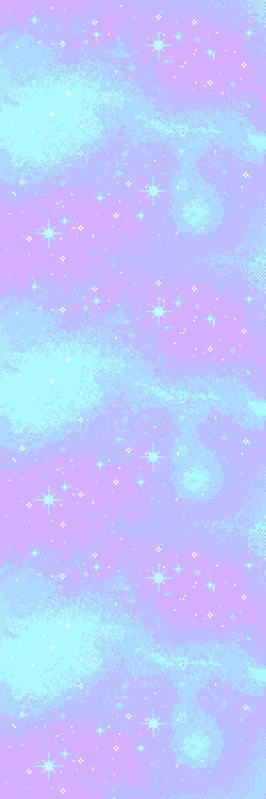 Pastel_ Starlit_ Sky_ Aesthetic.png Wallpaper