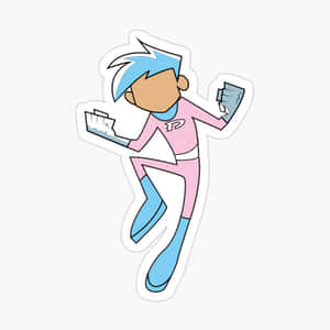 Pastel Sticker Danny Phantom Pfp Wallpaper