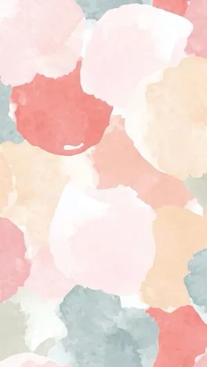Pastel Summer Watercolor Backdrop Wallpaper
