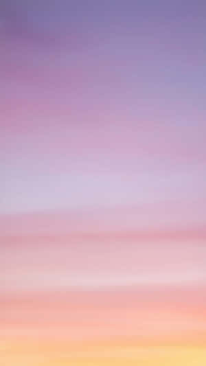 Pastel Sunset Sky Gradient Wallpaper