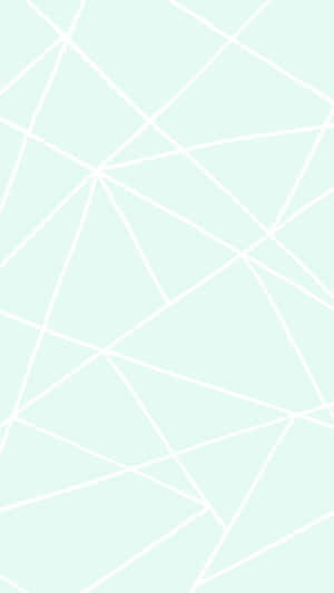 Pastel Teal Geometric Background Wallpaper