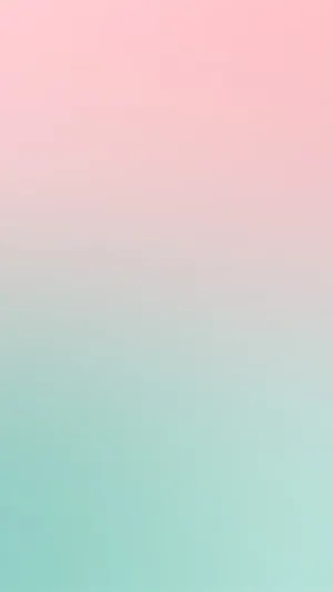 Pastel Teal Gradient Pink Wallpaper