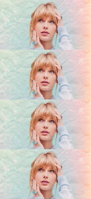 Pastel Triptych Taylor Swift Wallpaper