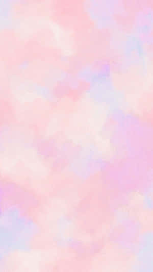 Pastel Watercolor Pink And Blue Background Wallpaper