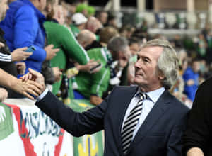 Pat Jennings Lap Of Legends Fifa World Group Qualifier Wallpaper