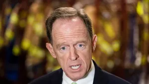 Pat Toomey Looking Down Wallpaper