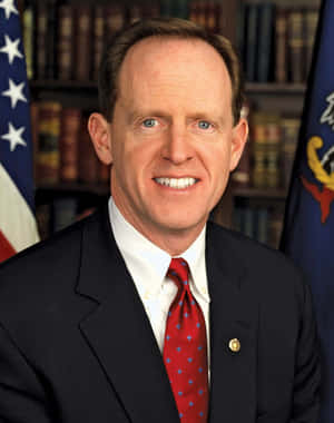 Pat Toomey Senate Portrait Wallpaper