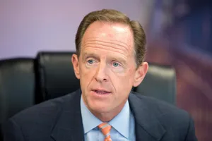 Pat Toomey Turning To Speak Wallpaper